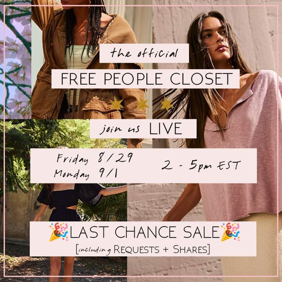 Free People Other - ❤LIKE❤ for POSH SHOW notifications!
